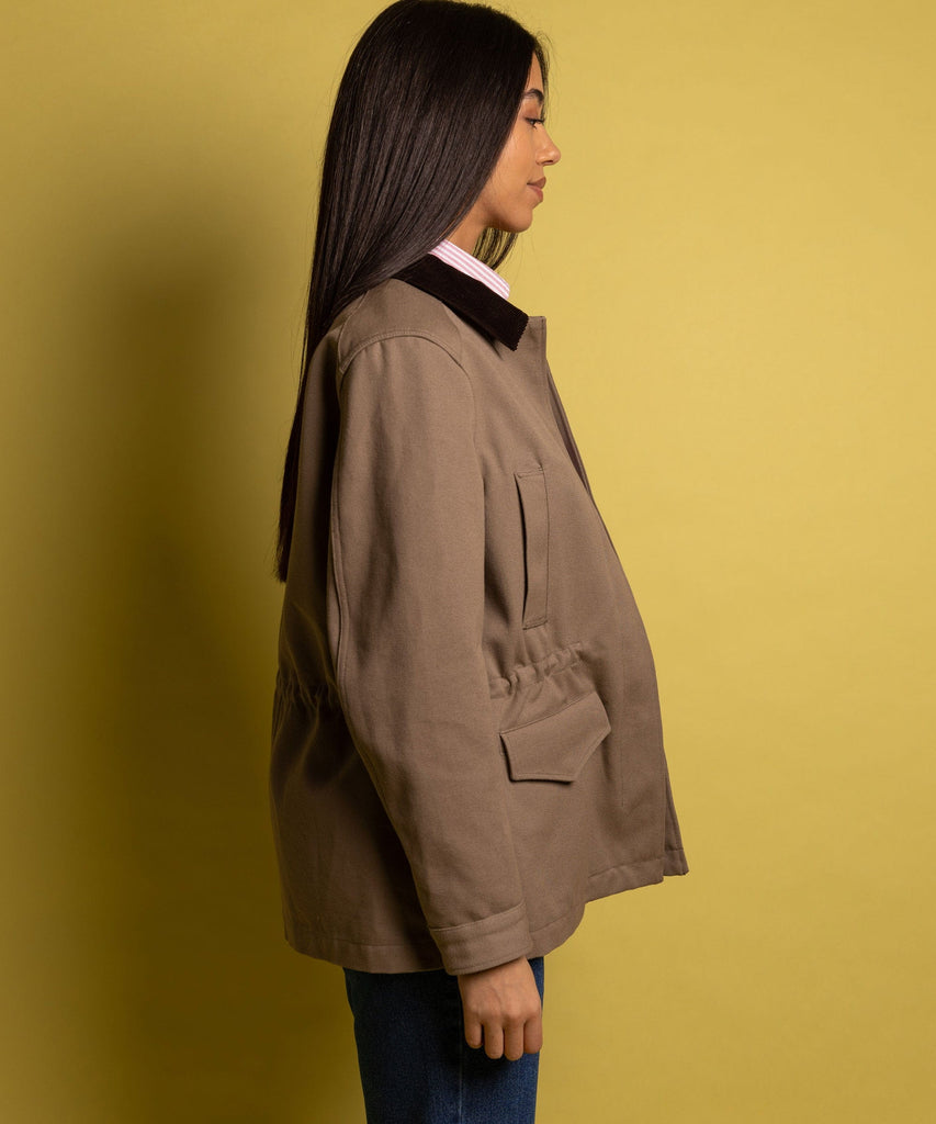 Cotton Field Jacket Miaki Swiss Made Womenswear
