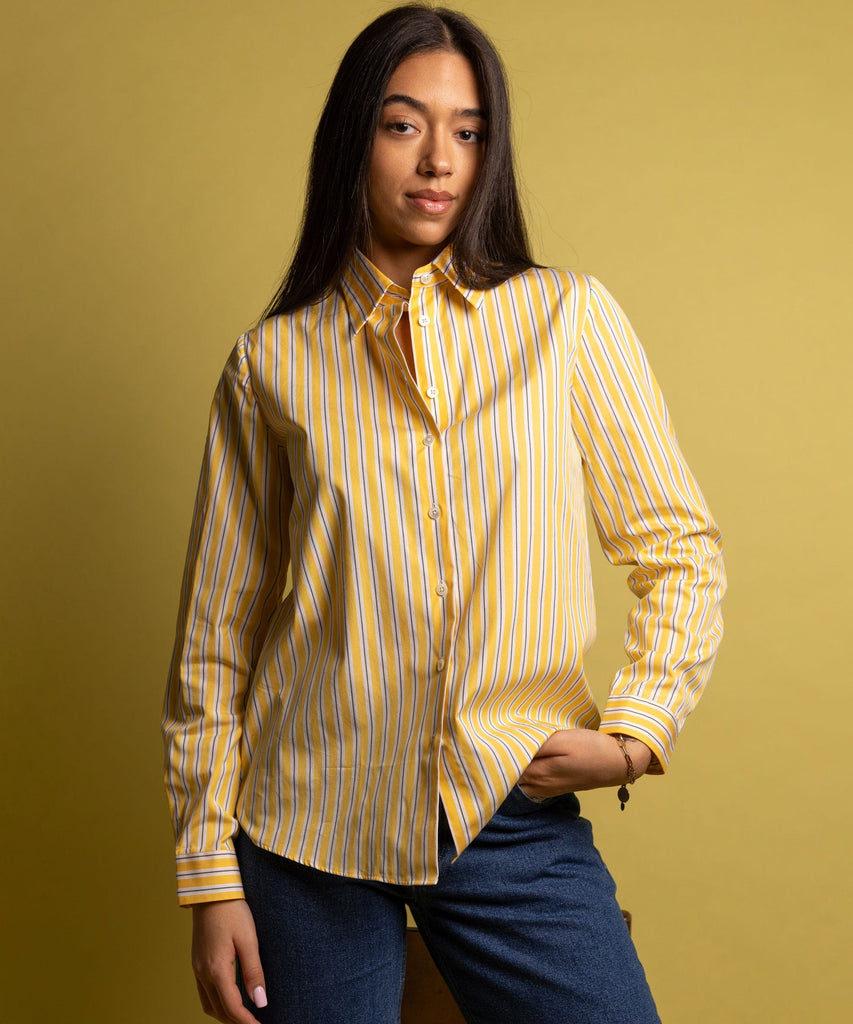 Relaxed Ivy League Shirt Miaki Swiss Made Womenswear