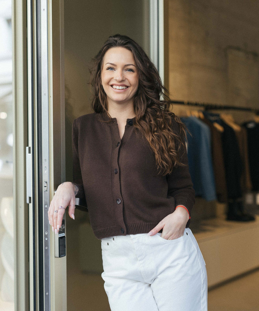 Cotton Cardigan Miaki Swiss Made Womenswear