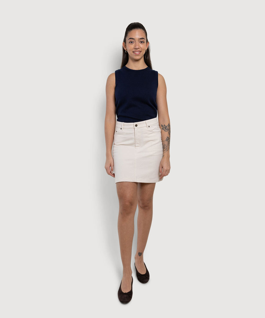 Denim Skirt Miaki Swiss Made Womenswear