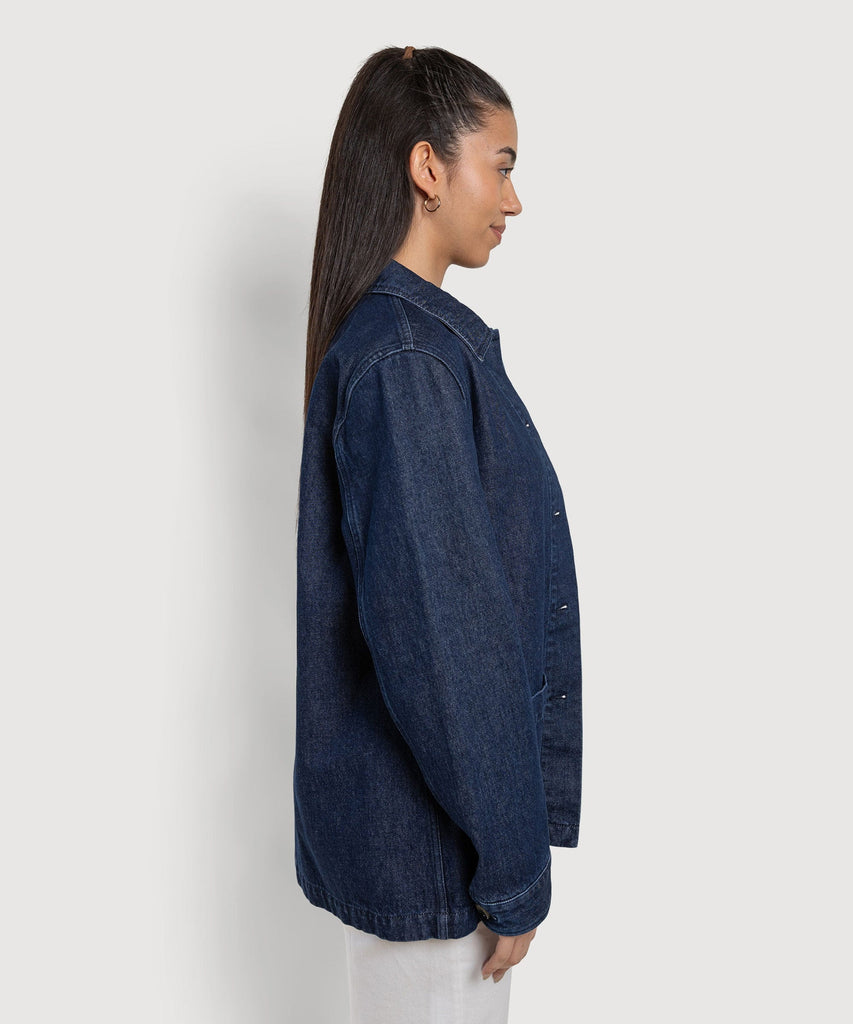 Denim Overshirt Miaki Swiss Made Womenswear