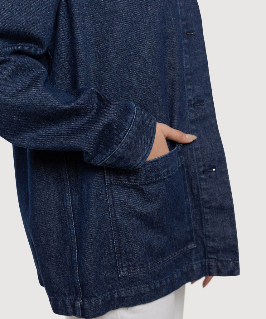 Denim Overshirt Miaki Swiss Made Womenswear