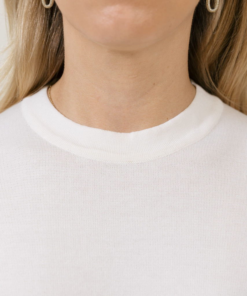 Knitted T-shirt Miaki Swiss Made Womenswear