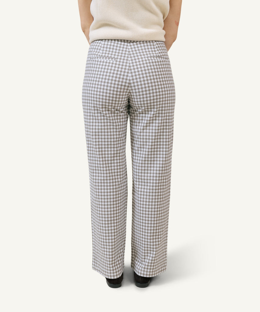 Portofino Check Trousers Miaki Swiss Made Womenswear