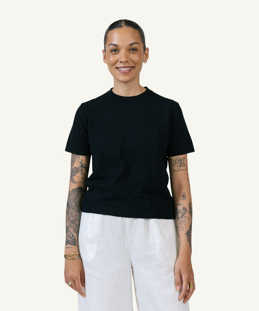 Knitted T-shirt