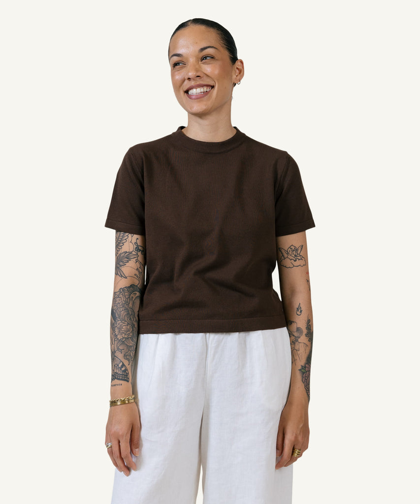 Knitted T-shirt