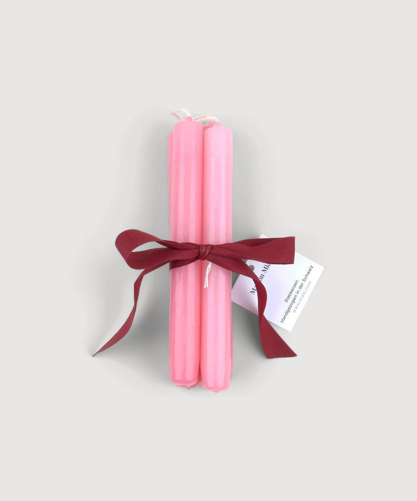 Pink Swiss Candles Miaki Swiss Made Womenswear