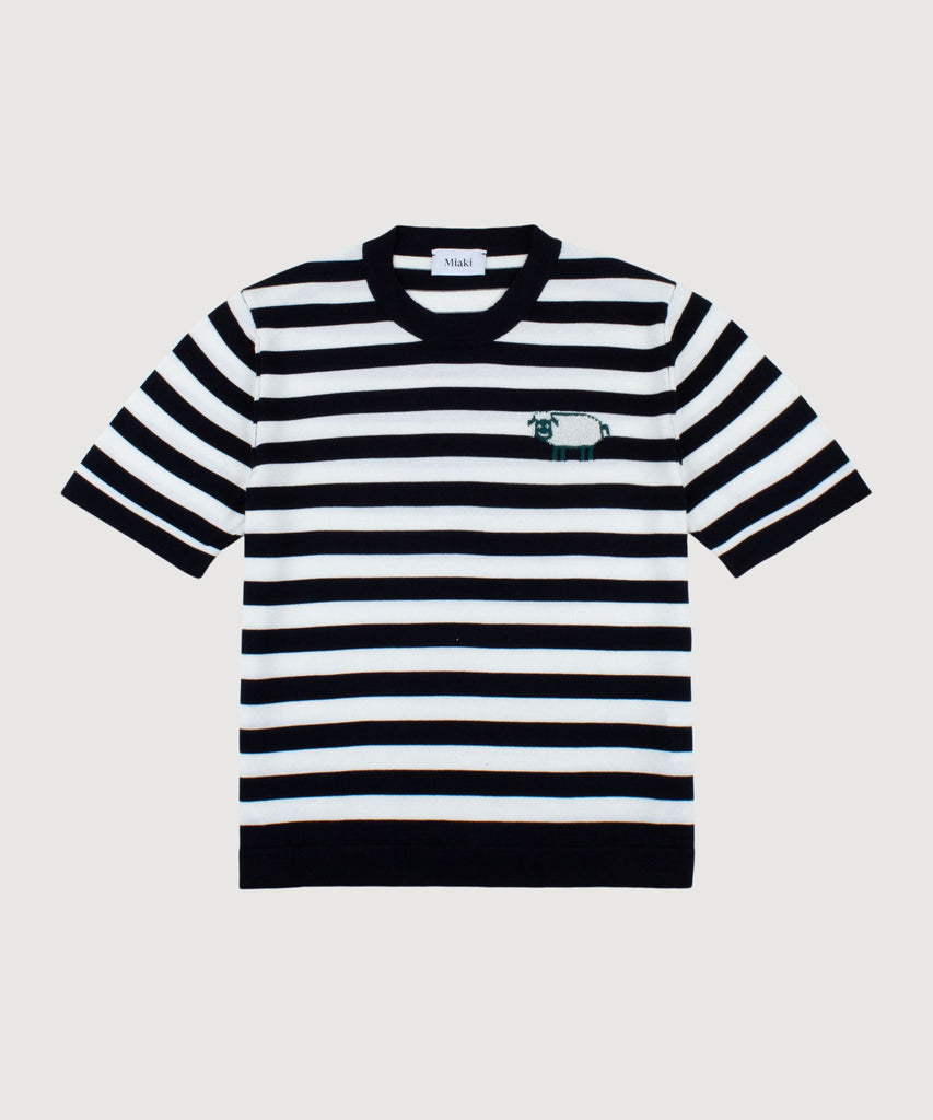 Short Sleeve Sheep Sweater Miaki Swiss Made Womenswear