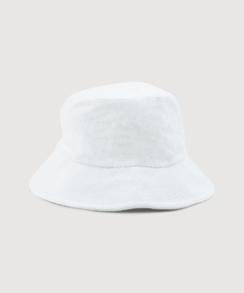 Ivory Terry Bucket Hat Miaki Swiss Made Womenswear
