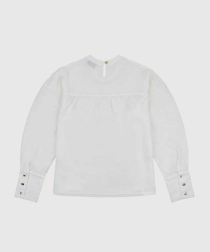 Longsleeve Silk Top Miaki Swiss Made Womenswear