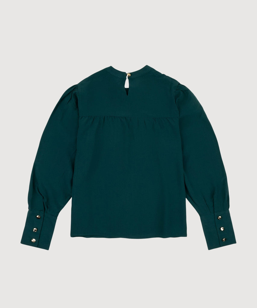 Longsleeve Silk Top Miaki Swiss Made Womenswear