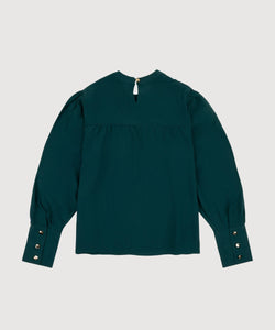 Longsleeve Silk Top Miaki Swiss Made Womenswear