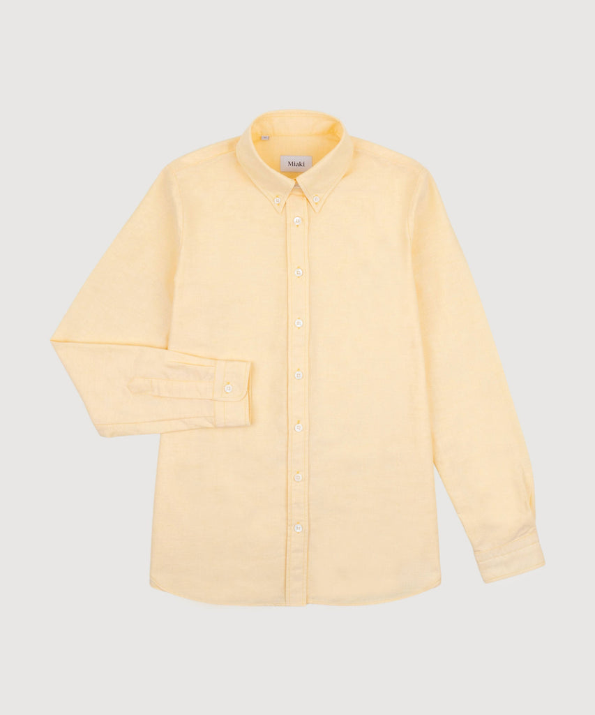 Yellow / 34 Relaxed Oxford Shirt Miaki Swiss Made Womenswear