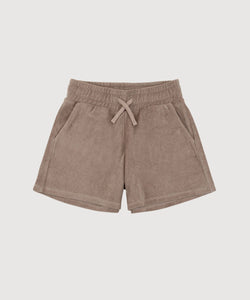 Taupe / XS Terry Trackshorts Miaki Swiss Made Womenswear