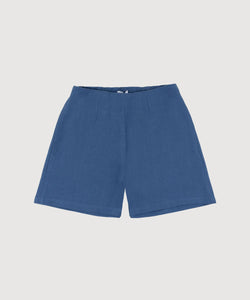 Relaxed Linen Weekend Shorts Miaki Swiss Made Womenswear