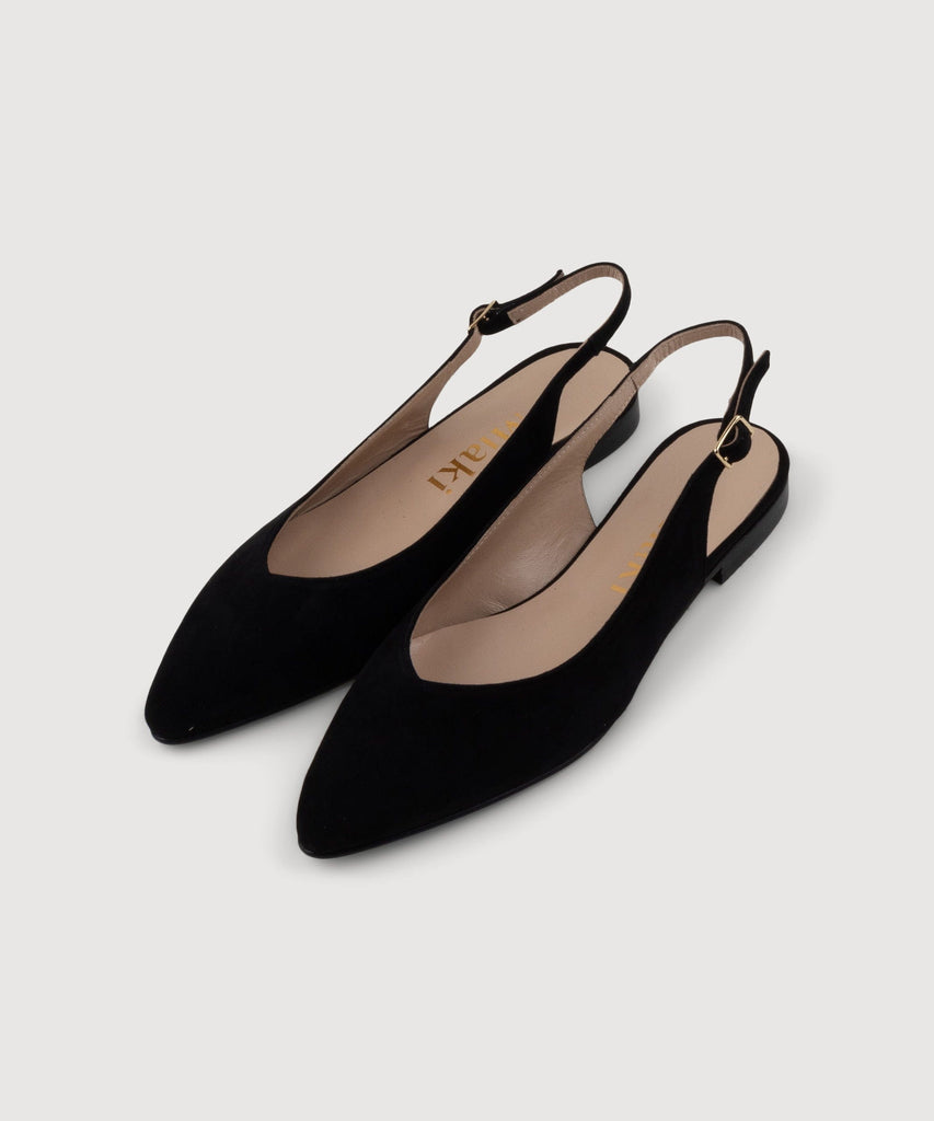 Black / 36 Slingback Miaki Swiss Made Womenswear