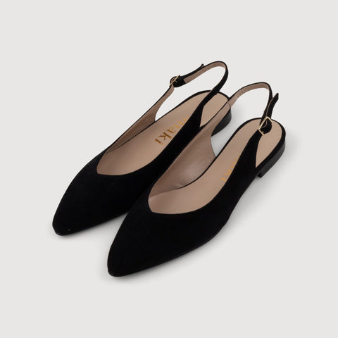 Black / 36 Slingback Miaki Swiss Made Womenswear
