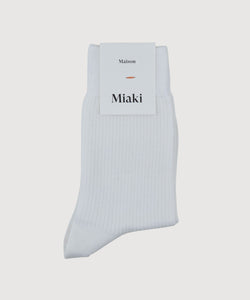 Ribbed Cotton Socks Miaki Swiss Made Womenswear