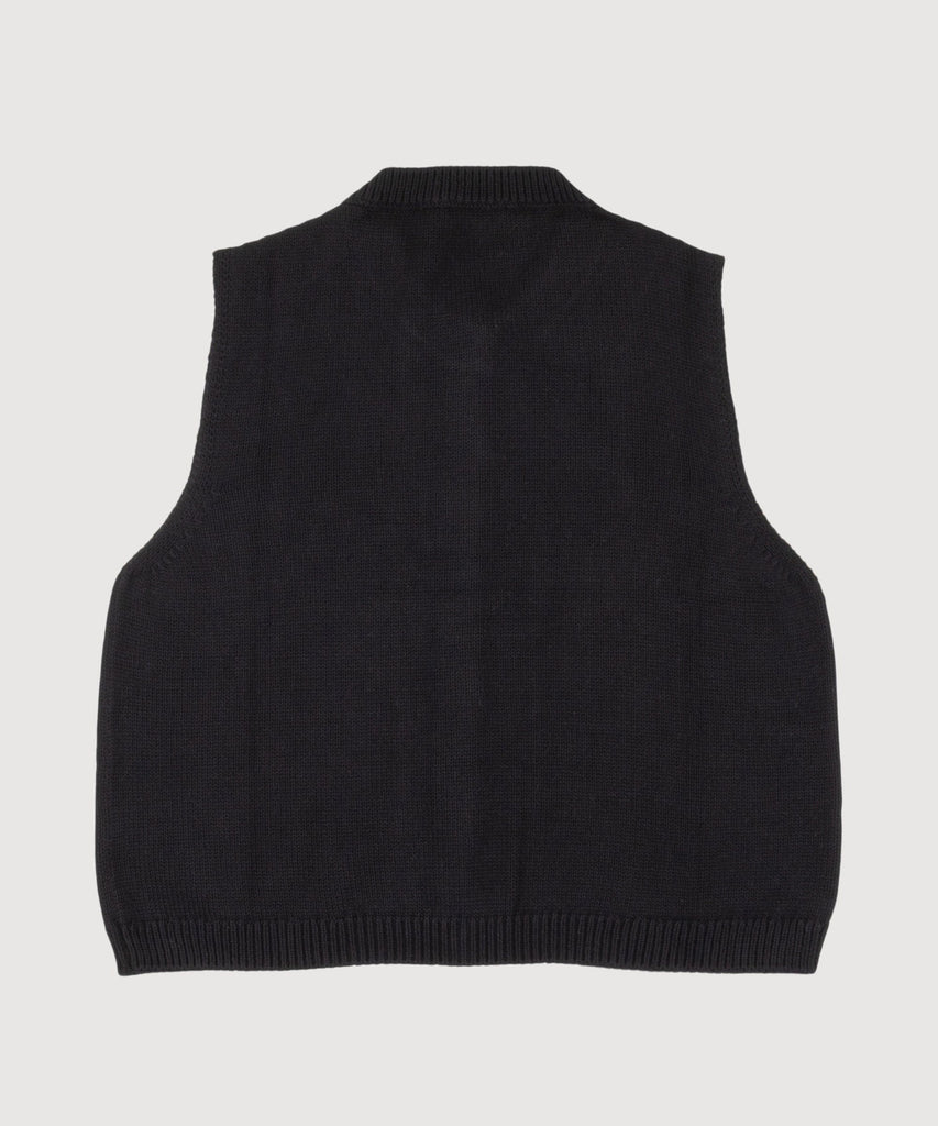 Knitted Cotton Vest Miaki Swiss Made Womenswear