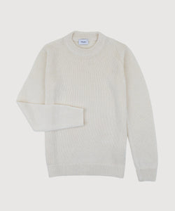 Ivory / XS Linen Sweater Miaki Swiss Made Womenswear
