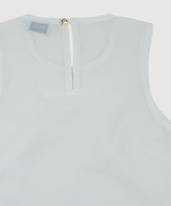 Sleeveless Silk Top Miaki Swiss Made Womenswear