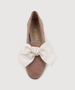 Large Bow Slipper Miaki Swiss Made Womenswear