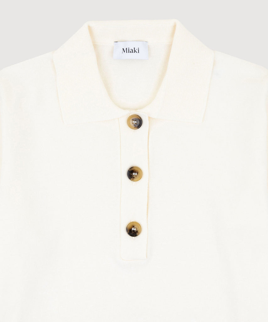 Polo Cotton Sweater Miaki Swiss Made Womenswear