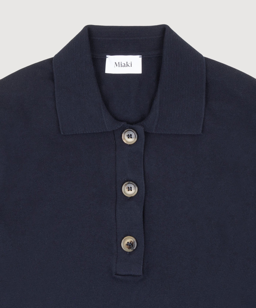 Polo Cotton Sweater Miaki Swiss Made Womenswear