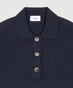 Polo Cotton Sweater Miaki Swiss Made Womenswear