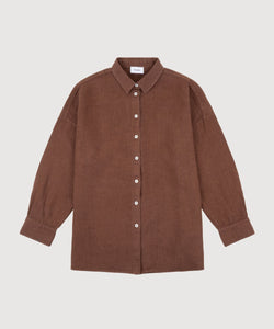 Oversized Linen Shirt Miaki Swiss Made Womenswear