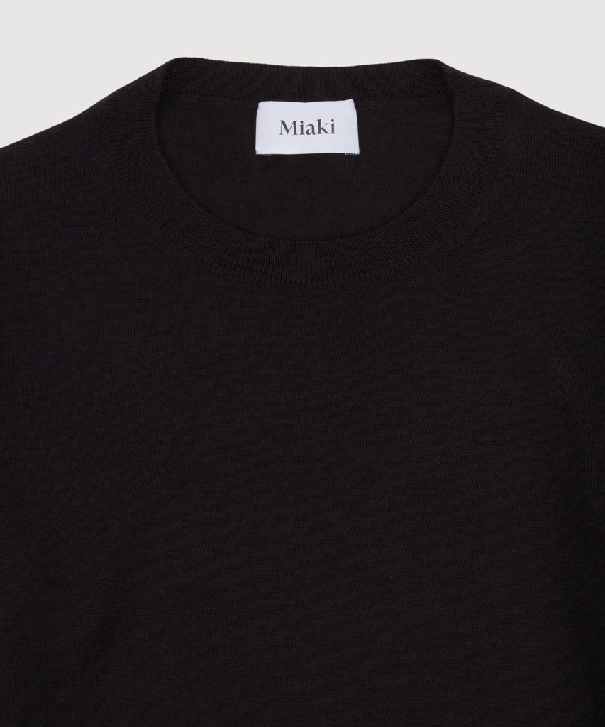 Wool Roundneck Sweater Miaki Swiss Made Womenswear
