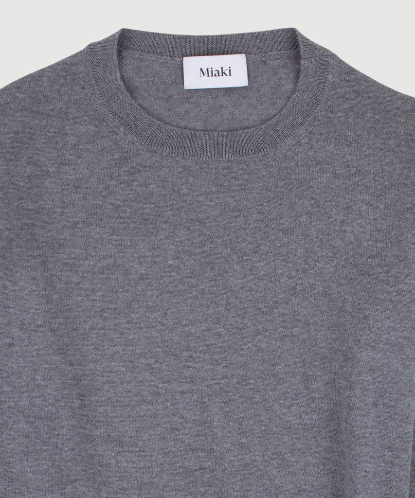 Wool Roundneck Sweater Miaki Swiss Made Womenswear