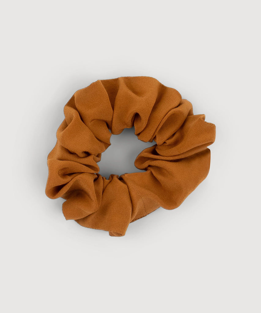 Ochre / One Size Silk Scrunchie Miaki Swiss Made Womenswear