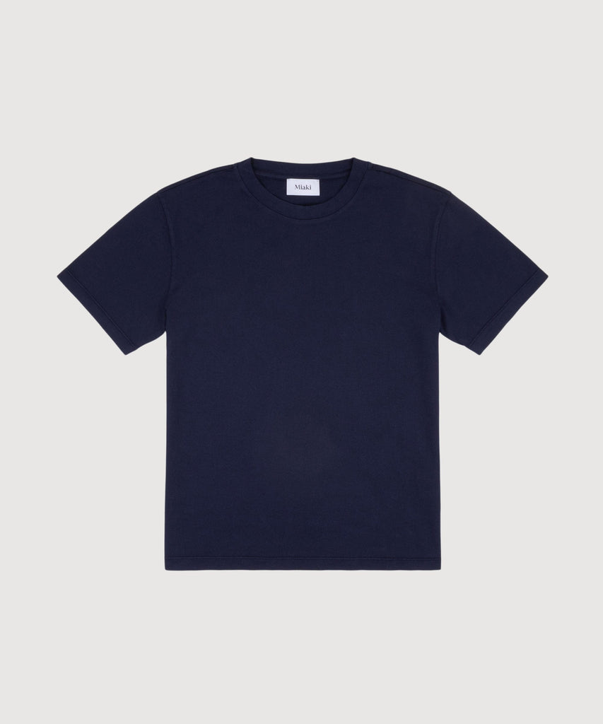 Navy / XS Everyday Roundneck T-Shirt Miaki Swiss Made Womenswear