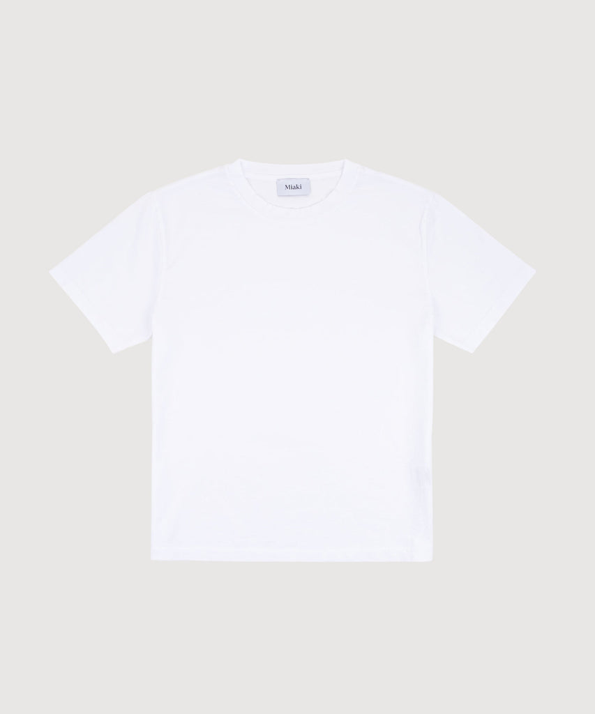 White / XS Everyday Roundneck T-Shirt Miaki Swiss Made Womenswear