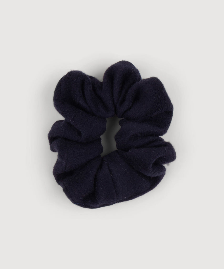 Navy / One Size Cashmere Scrunchie Miaki Swiss Made Womenswear