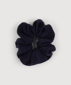Navy / One Size Cashmere Scrunchie Miaki Swiss Made Womenswear