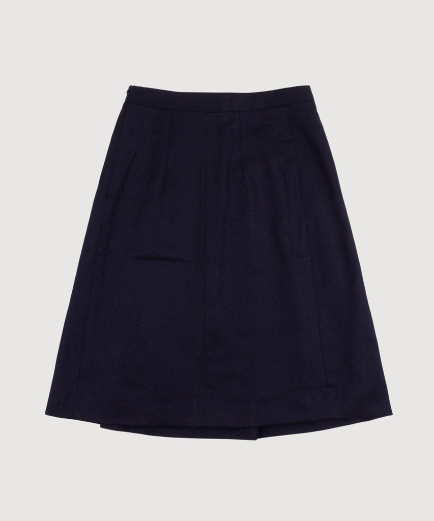 Pleated Flannel Skirt Miaki Swiss Made Womenswear