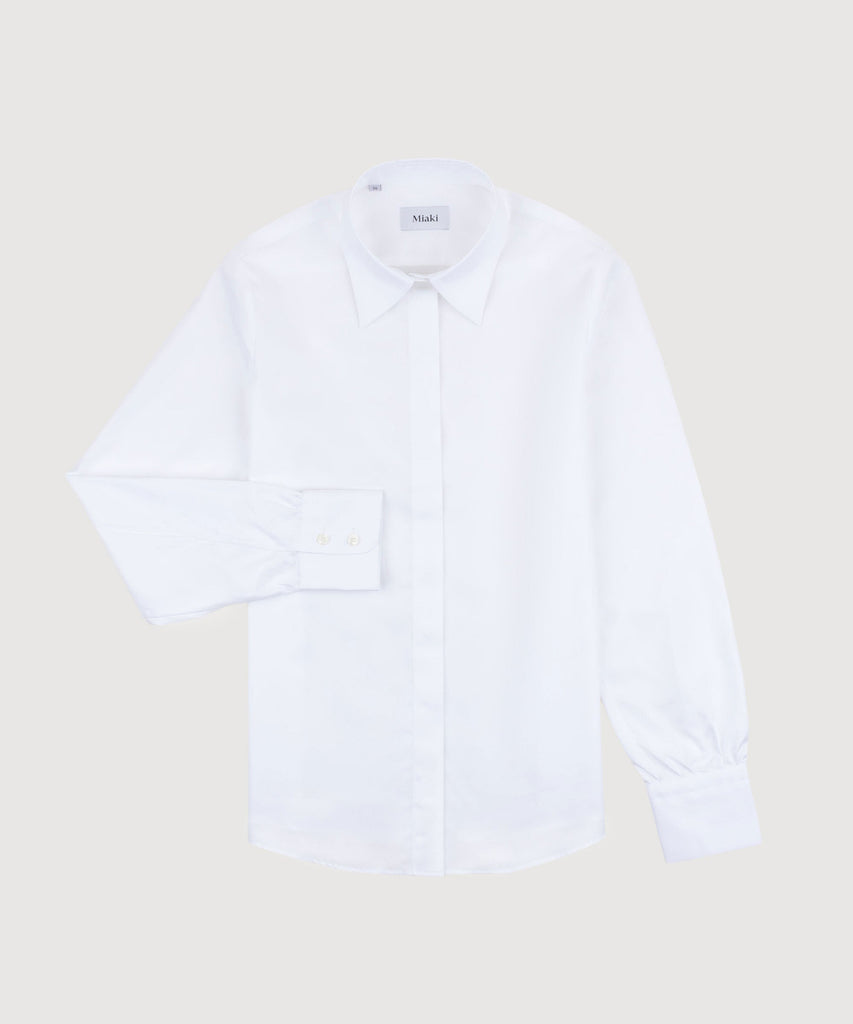 White / 34 Everyday Shirt Miaki Swiss Made Womenswear