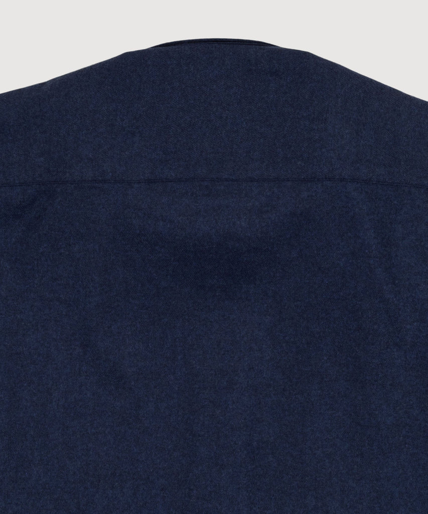 Everyday Herringbone Flannel Shirt Miaki Swiss Made Womenswear