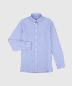 Light Blue / 34 Relaxed Oxford Shirt Miaki Swiss Made Womenswear