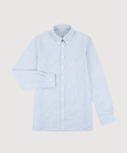 Relaxed Oxford Stripe Shirt Miaki Swiss Made Womenswear
