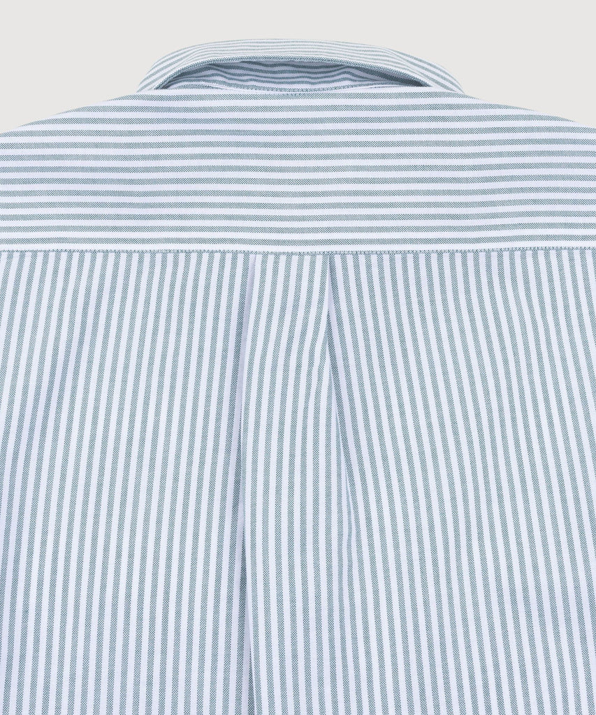 Relaxed Oxford Stripe Shirt Miaki Swiss Made Womenswear