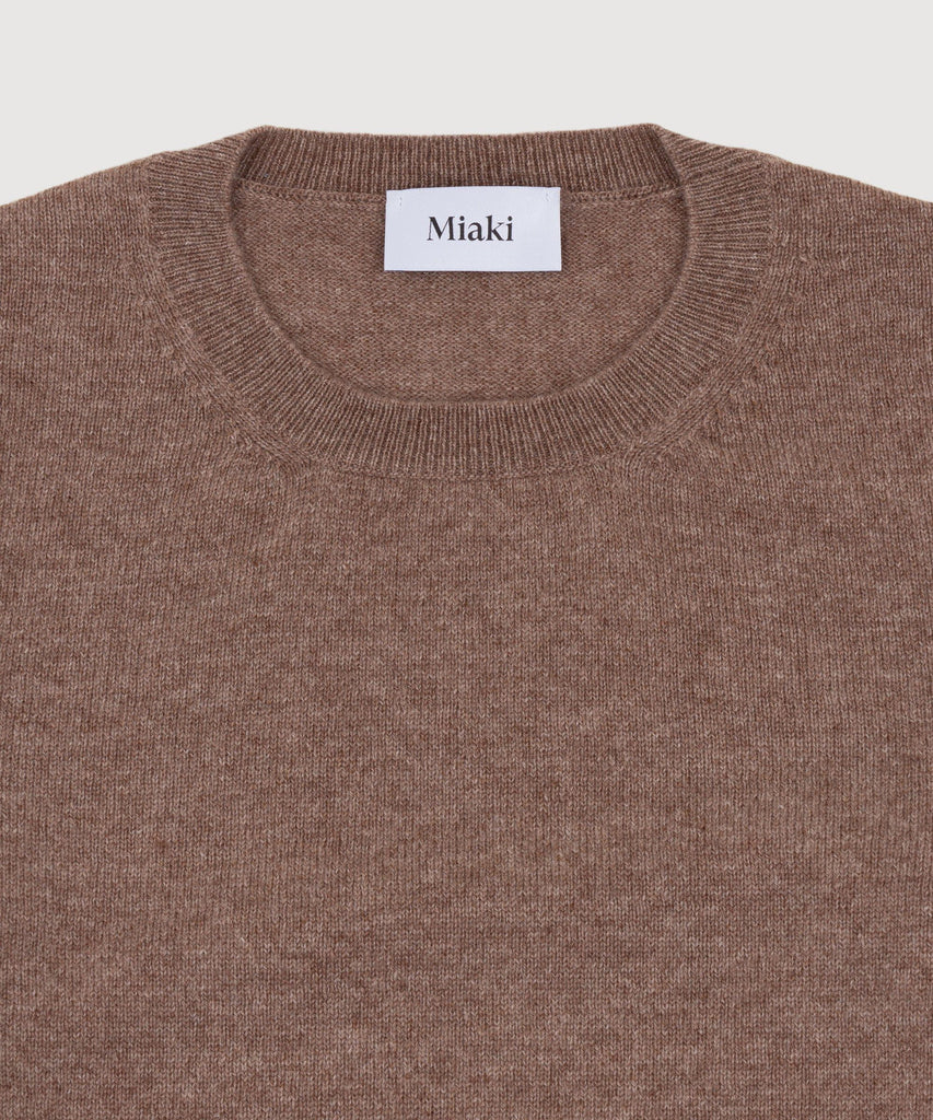 Cashmere Roundneck Sweater Miaki Swiss Made Womenswear