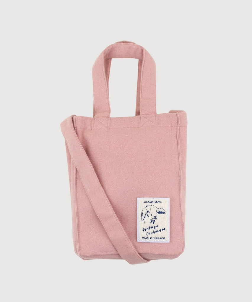 Pink Cashmere Mini Tote Bag Miaki Swiss Made Womenswear