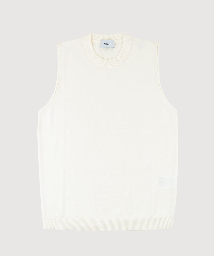 Cream / XS Sleeveless Sweater Miaki Swiss Made Womenswear