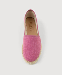 Linen Espadrille Miaki Swiss Made Womenswear