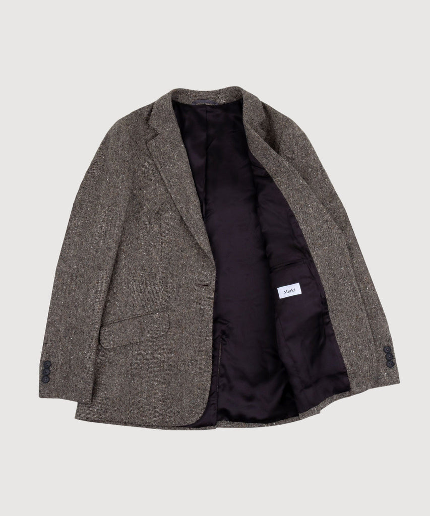 Relaxed Donegal Blazer Miaki Swiss Made Womenswear