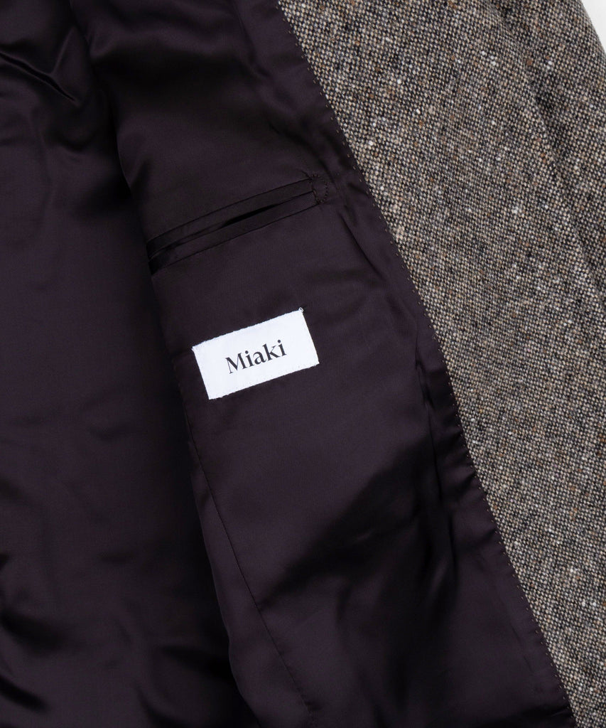 Relaxed Donegal Blazer Miaki Swiss Made Womenswear