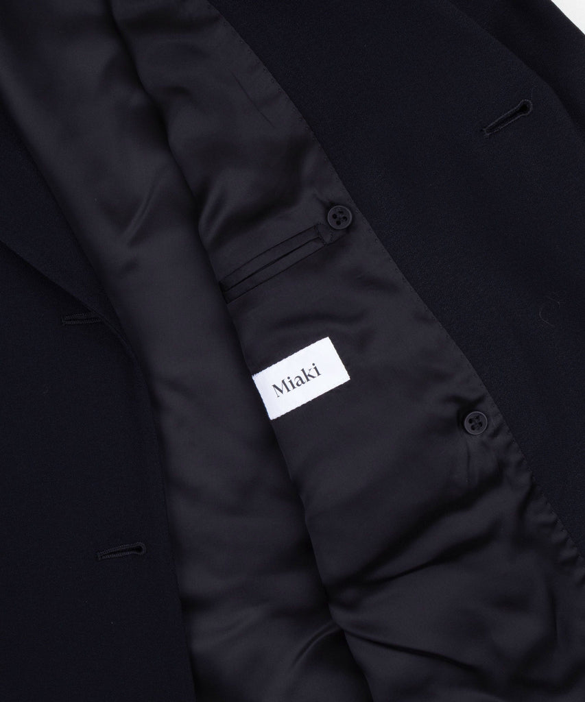 Double Breast Crepe Blazer Miaki Swiss Made Womenswear